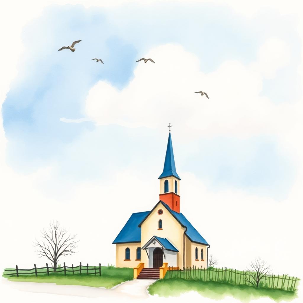 Biserica de la marginea satului